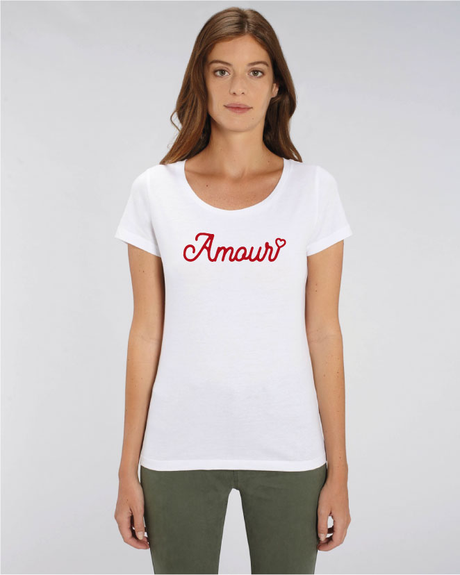 t-shirt femme - amour