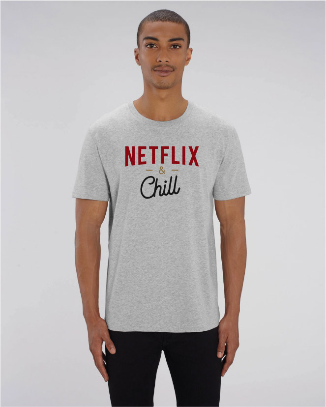 t-shirt homme - Netflix and Chill