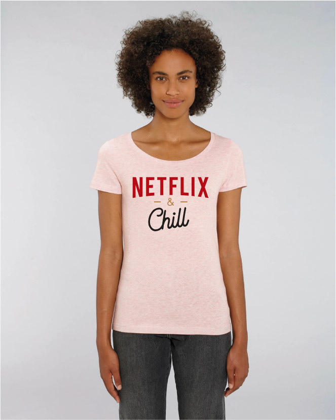 t-shirt femme - Netflix and Chill